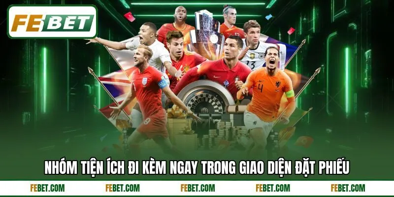 Nhóm tiện ích đi kèm ngay trong giao diện đặt phiếu Nhóm tiện ích đi kèm ngay trong giao diện đặt phiếu