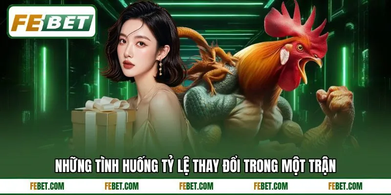 Những tình huống tỷ lệ thay đổi trong một trận