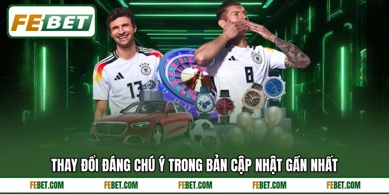 Thay đổi đáng chú ý trong bản cập nhật gần nhất Thay đổi đáng chú ý trong bản cập nhật gần nhất