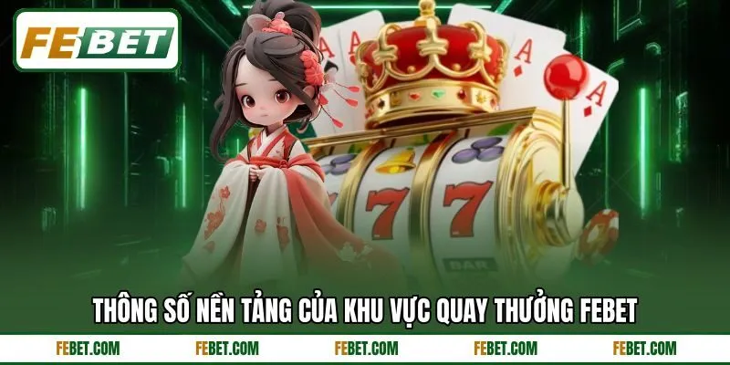 Thông số nền tảng của khu vực quay thưởng FEBET Thông số nền tảng của khu vực quay thưởng FEBET