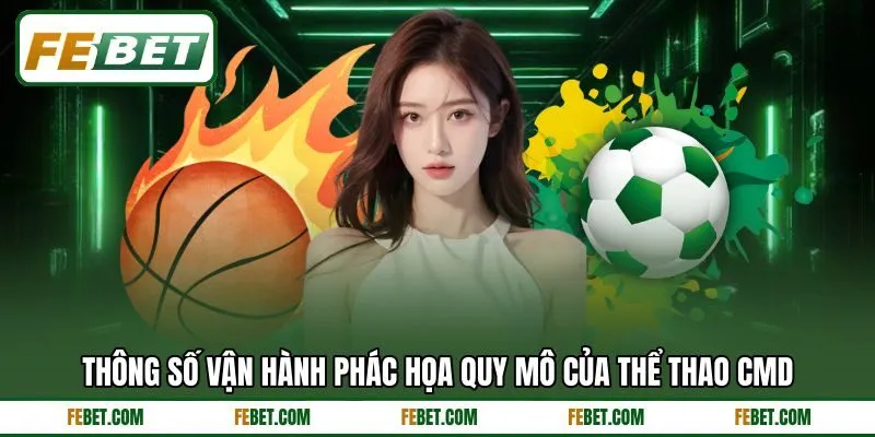 Thông số vận hành phác họa quy mô của thể thao CMD
