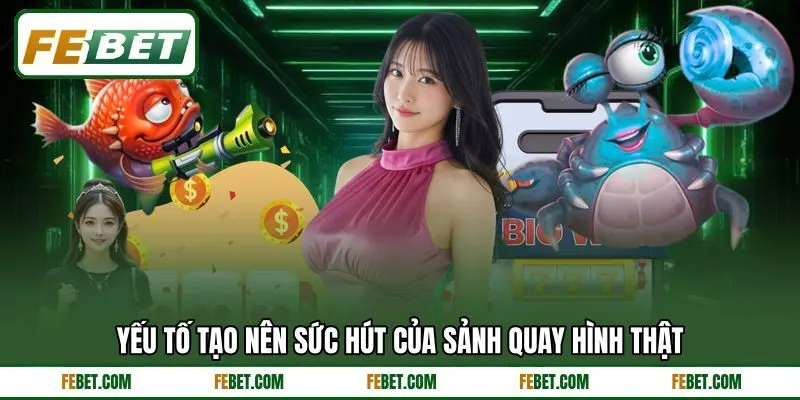 Yếu tố tạo nên sức hút của sảnh quay hình thật